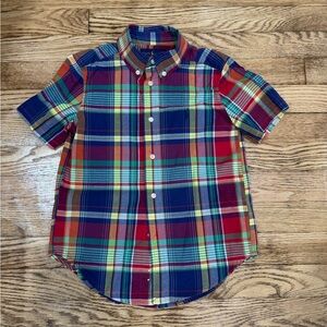 Polo Ralph Lauren Kids Multicolor Plaid Button Down Shirt